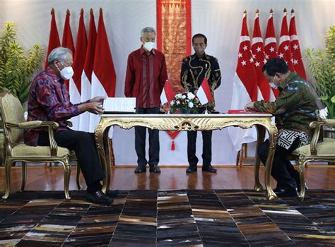 Indonesia Singapore Strengthen Defense Cooperation Indo Pacific