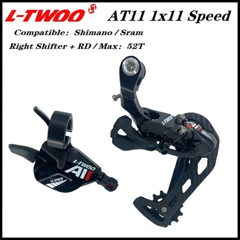 LTWOO AT A11 1x11 Speed Groupset Shift Lever And Rear Derailleur Long