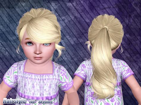 The Sims Resource Skysims Hair 228 Set