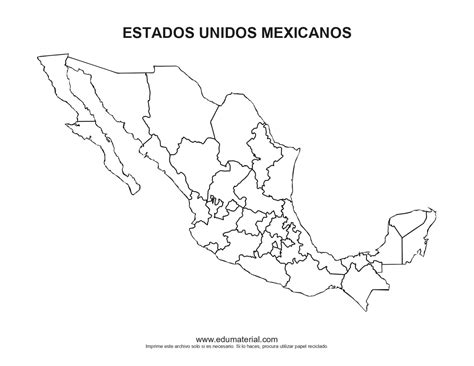 Mapa de México sin nombres Hot Sex Picture