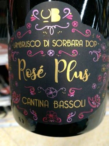 Cantina Bassoli Lambrusco Di Sorbara Ros Plus Vivino Us