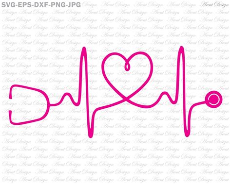 Nurse SVG Heartbeat SVG Nursing Svg Doctor SVG Healthcare - Etsy New ...