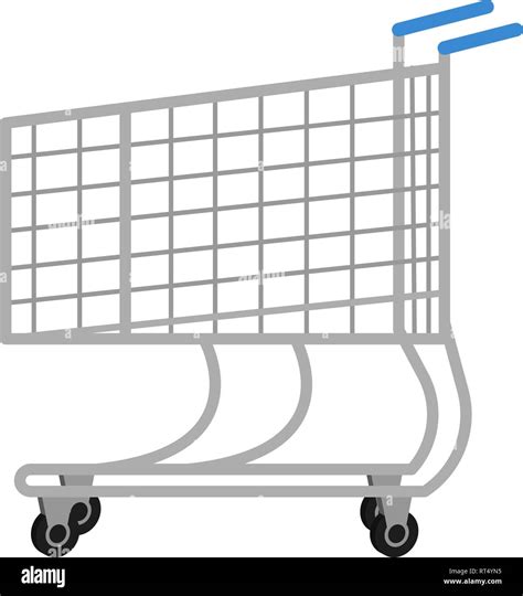 Carrito De Compras Para Los Iconos De Estilo Plano El Carro De Un