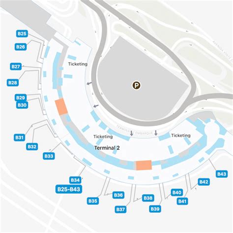 Rio de Janeiro Galeao Airport Terminal 2 Map & Guide