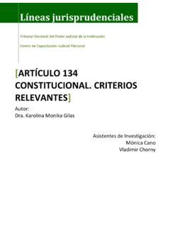 Art Culo Constitucional Criterios Relevantes Art Culo