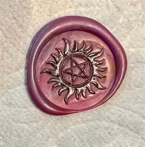 Supernatural Star Wax Seal Etsy