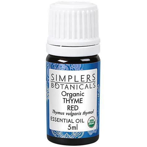 Essential Oil Thymus Vulgaris 100% Pure U Pick Size Red Thyne Natural ...