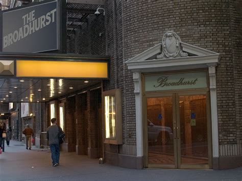 Broadhurst Theatre on Broadway in NYC