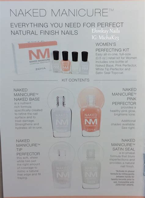 Ehmkay Nails Zoya Naked Manicure Review And Wear Test