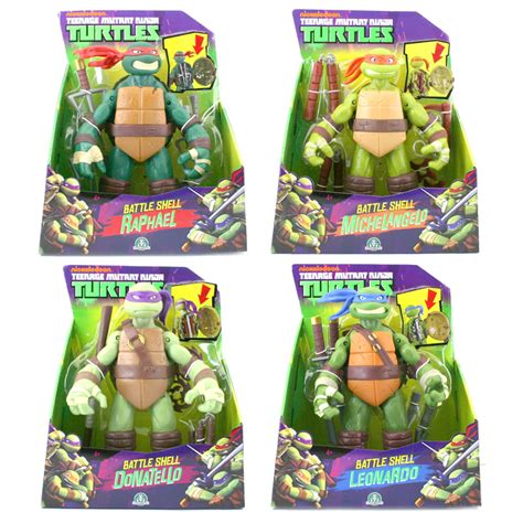 Teenage Mutant Ninja Turtles 10 Battle Shell Action Figure One Supplied Ebay