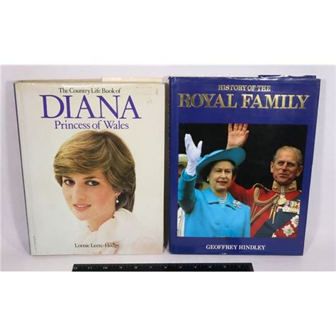 TWO ENGLISH ROYAL FAMILY THEMED HARDCOVER BOOKS