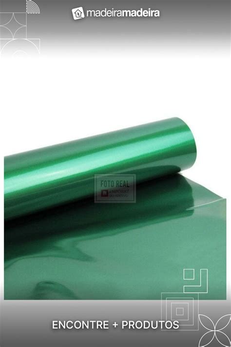 Adesivo Alltak Ultra Gloss Green Metallic 1 38m X 1 00m