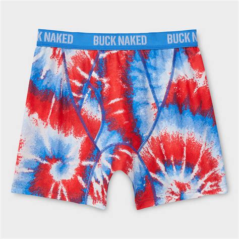 Men S Buck Naked Pattern Boxer Briefs Duluth Trading Company