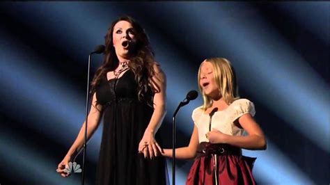 Sarah Brightman And Jaki Evanco Time To Say Goodbye Jackie Evancho America S Got Talent