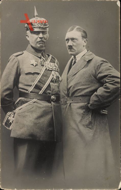 Hitlerputsch 1923 In München Adolf Hitler General Erich Ludendorff