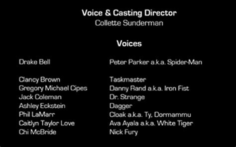 Ultimate Spider Man 2012 Behind The Voice Actors