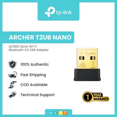 Tp Link Archer T Ub Nano Ac Wifi Bluetooth Usb Adapter Wifi