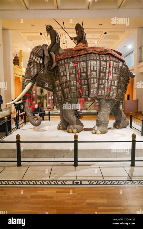 Leeds, UK - 24 Feb, 2024: Oriental Armour display in the War Gallery ...