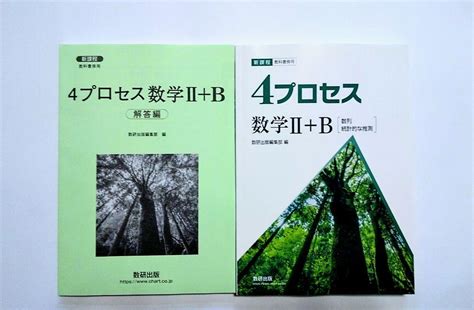 新課程 4プロセス 4プロセス 数学 数学Ⅱ B 数研出版 数学2b 数学Ⅱb メルカリ