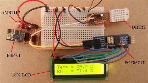 ESP8266 With DHT11 And DHT22 Sensors