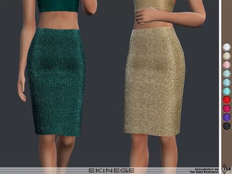 Ekinege S Sequin Pencil Skirt Sequin Pencil Skirt Pencil Skirt