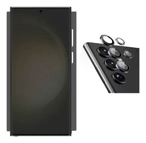 Pelicula Privacidade S23 Ultra - Película Privacidade P/ Galaxy S23 Ultra Hidrogel Fosca Full ...
