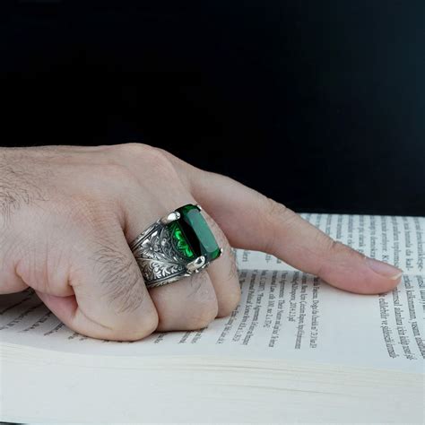 Emerald Cut Emerald Ring