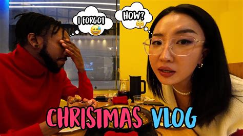 He Forgot To Buy Me A T 🎁 Christmas Eve Vlog 🎄 International Couple