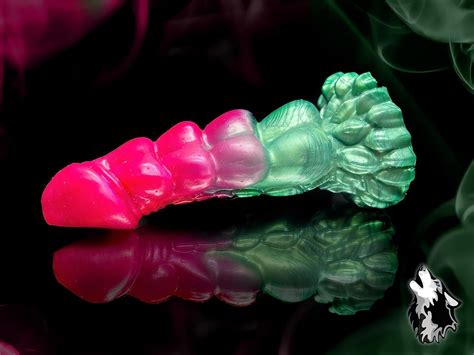 Amazon FlirtyDawg Fantasy Realistic Monster Butt Plug Anal Adult Sex Toys Platinum Silicone