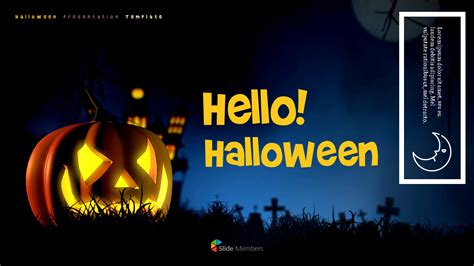 Hello! Halloween PowerPoint Slides