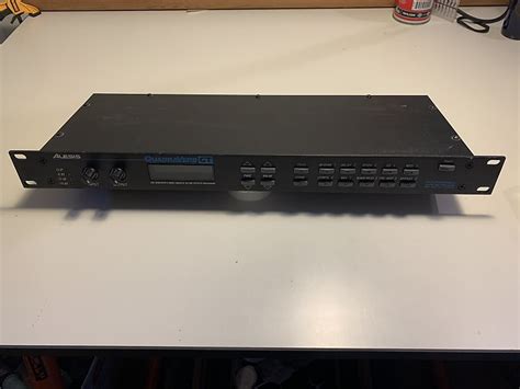 Alesis Quadraverb Gt K Bandwidth Simultaneous Digital Reverb