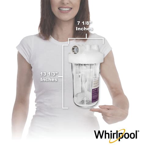 Whirlpool Whkf Dwhbb Large Capacity Household Filtration System Timer