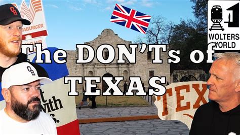 The Don Ts Of Visiting Texas Reaction Office Blokes React Youtube