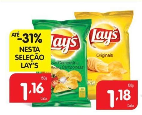 Promoção Nesta Seleção Lay s 150g em Minipreço