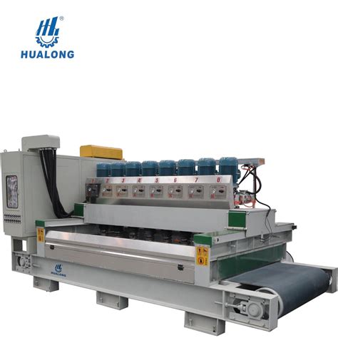 Hualong Full Automatic Bush Hammering Machine For Granite Marble Slab