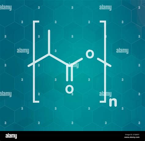 Polylactic Acid Pla Polylactide Bioplastic Chemical Structure