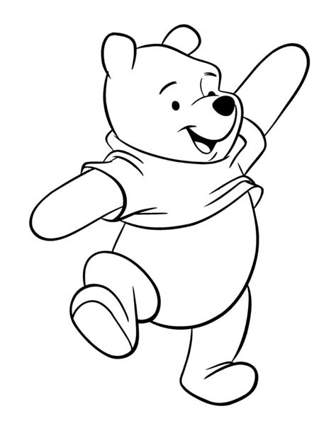 Pu der bär disney ausmalbilder zum ausdrucken winnie the pooh coloring