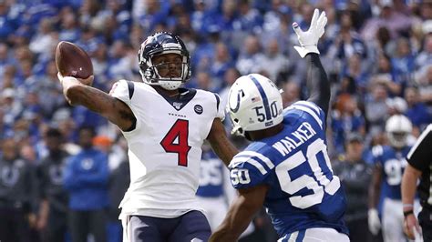 Afc Playoff Picture Colts And Texans Battle In Standings