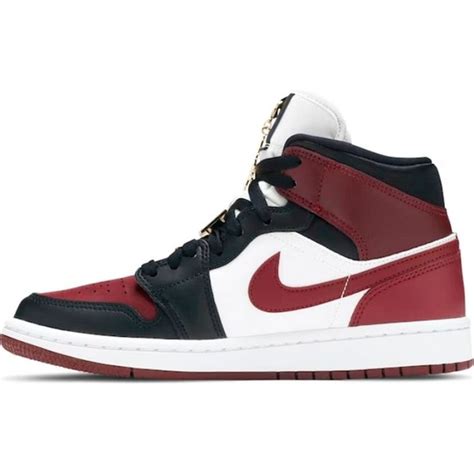 Solfej Mix Air Jordan Mid Se Black Dark Beetroot Spor Fiyat