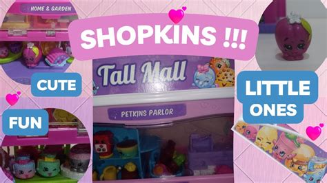 Shopkins Tall Mall Store And Carry Them All Youtube