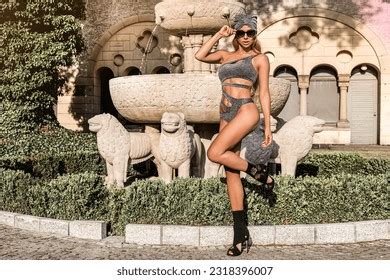 High Fashion Modeling Bikini Photos And Images Shutterstock