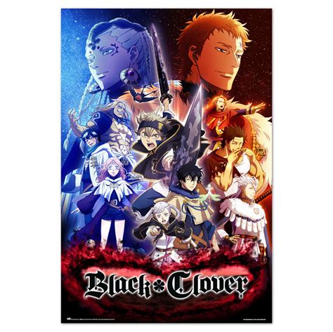 Poster 61915 Black Clover All Characters No98 Beställ Poster 6191