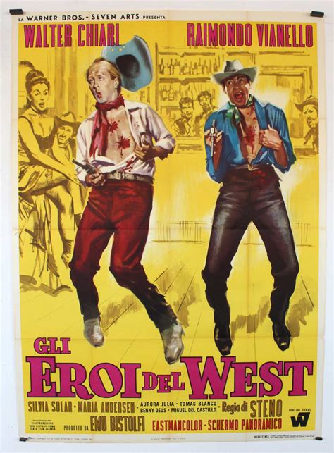 Heroes Del Oeste Movie Poster Gli Eroi Del West Movie Poster