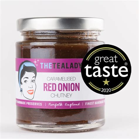 Caramelised Red Onion Chutney The Tealady