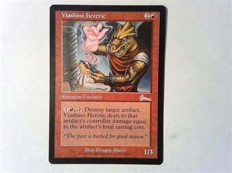 Viashino Heretic Urzas Legacy Magic The Gathering Mtg Red Ebay