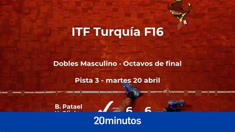 Resultados De Tenis En Directo Partido Ben Patael Y Yshai Oliel