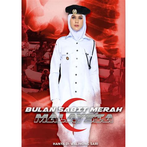 Uniform Wanita Bulan Sabit Merah Malaysia Rachel Smith