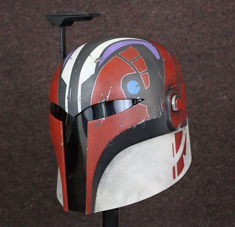 Sabine Wren Helmet Paint Marking Guides for Live Action Sabine Helmet