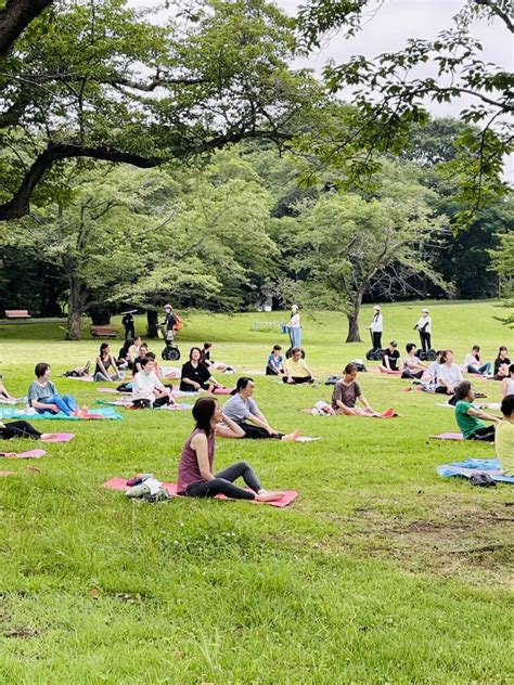 78（土）昭和記念公園パークヨガのお写真 東京立川 女性専用アロマヨガアカデミー＆ヨガサロン「シャンティビージャ」