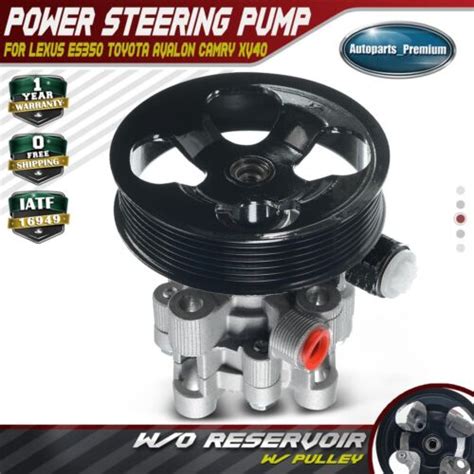 Power Steering Pump With Pulley For Toyota Camry Avalon 3 5L 2007 2008